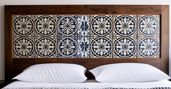 Comment créer une tête de lit diy avec du carrelage fable