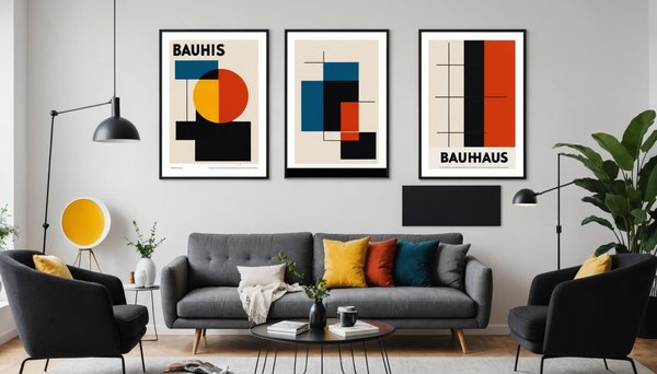 Affiches bauhaus : une touche moderne pour votre décoration