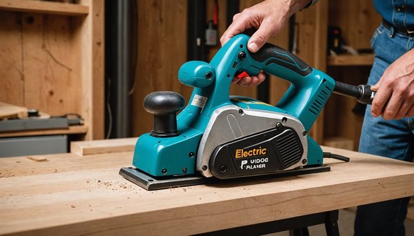 Rabot électrique : l'instrument clé pour vos travaux de bois
