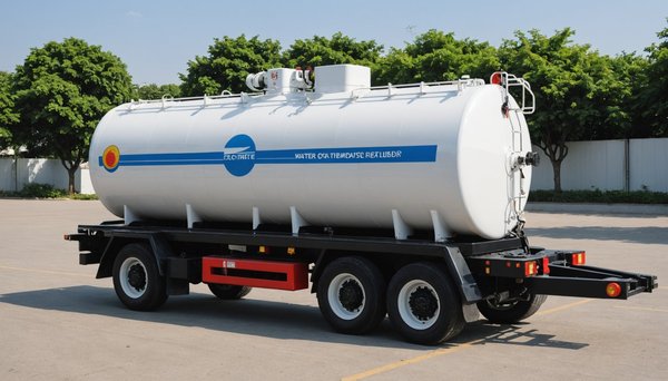 Citerne de transport d'eau horizontale 500 l : pratique et économique